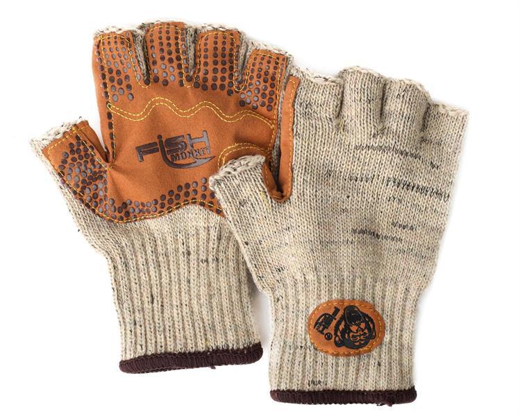 Wooly Half Finger Gloves